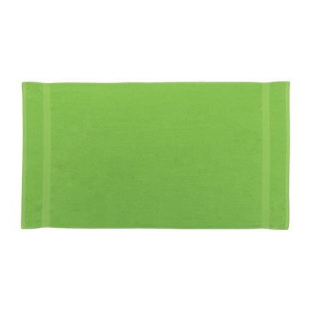 TOWELSOFT King size loop terry beach towel 35 inch x 65 inch-Lime HOME-BL1107-LIME